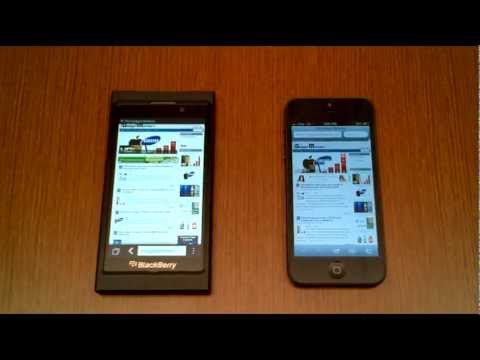 BlackBerry 10 vs iPhone 5