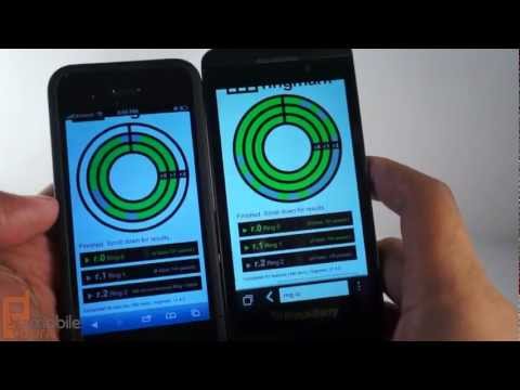 BlackBerry Z 10 Browser vs Galaxy Note II, iPhone, and ATIV Odyssey