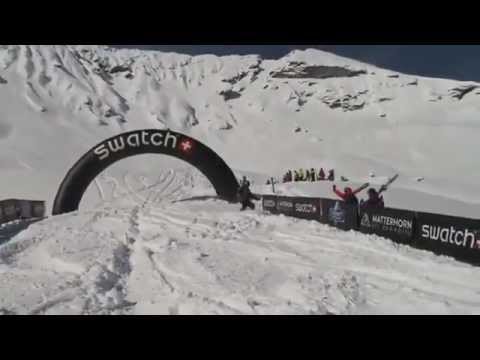 Skier Owns Avalanche with Back Flip