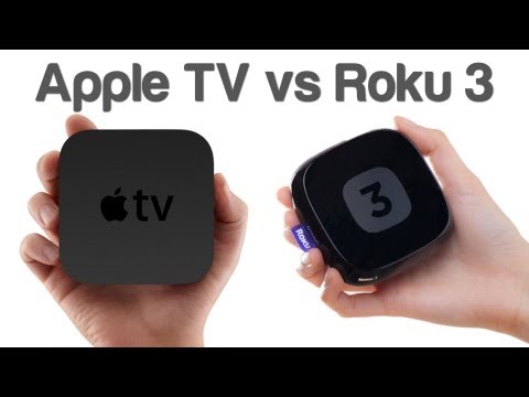 Apple TV vs Roku 3