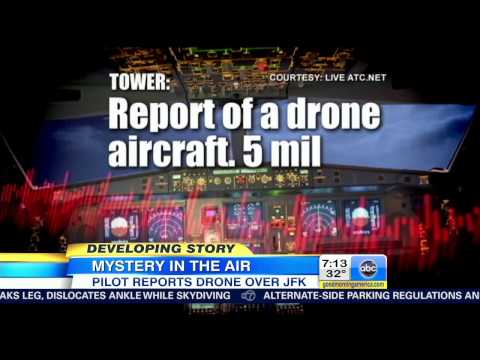 Pilot Reports Seeing Drone