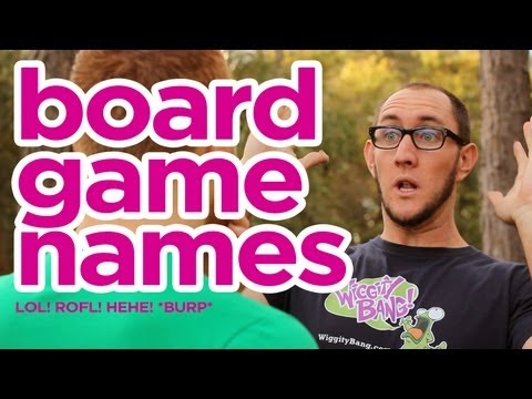 New Board Game Names