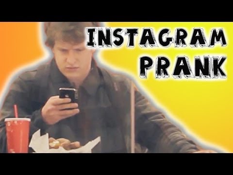 Instagramming Strangers’ Food Prank