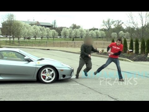 Ferrari Pee Prank
