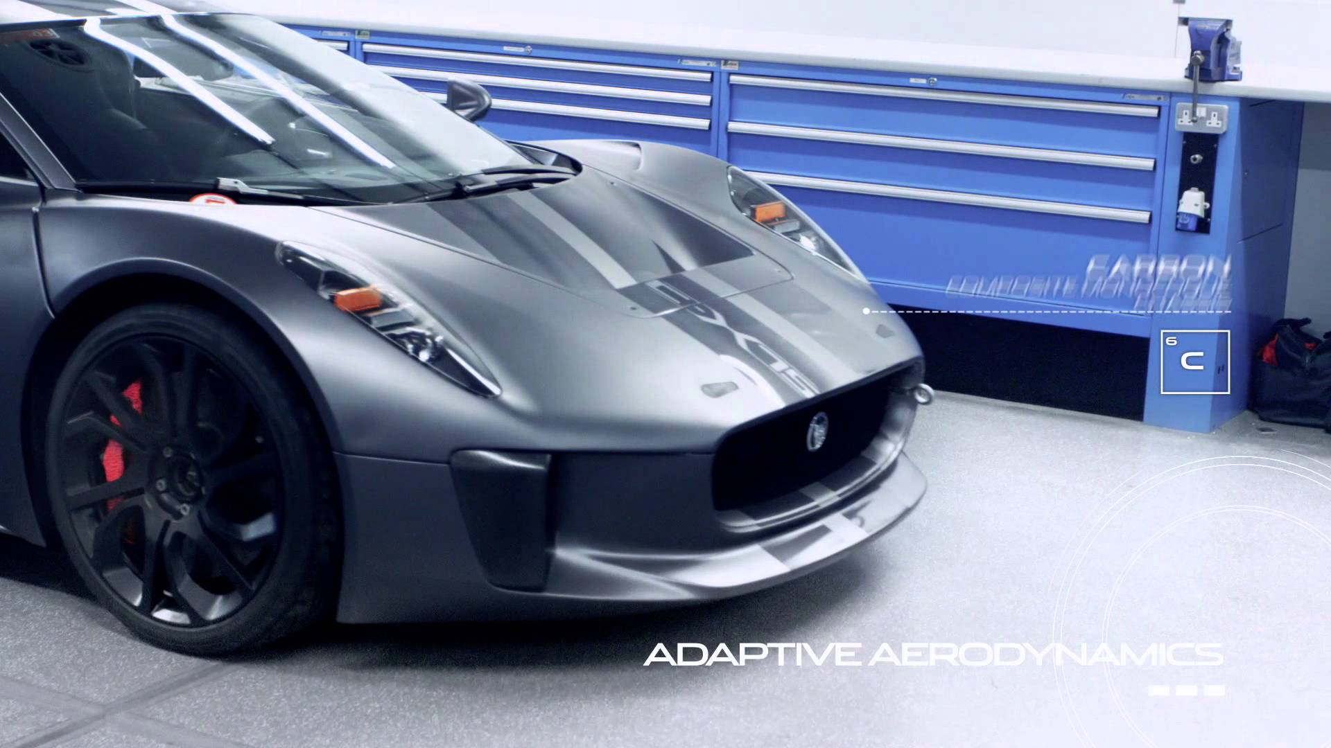 The Jaguar C-X75 Prototype