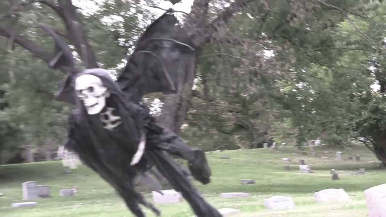 Flying Grim Reaper