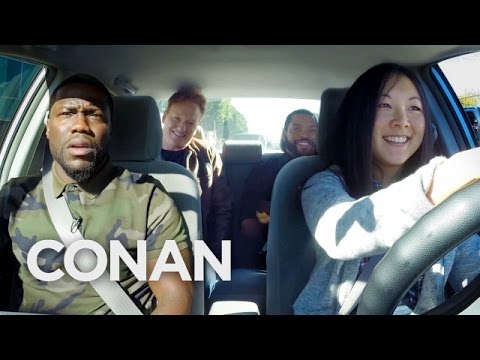 Helping a Student Driver – Conan O’Brien, Kevin Hart, and Ice Cube