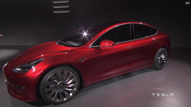 Tesla Reveals the “Model 3”