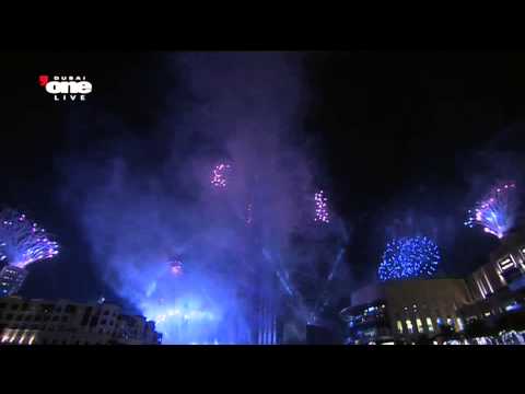 New Year Celebration 2013 – Burj Khalifa Fireworks