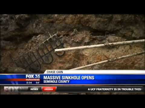 Another Massive Sinkhole Opens In Orlando, Florida