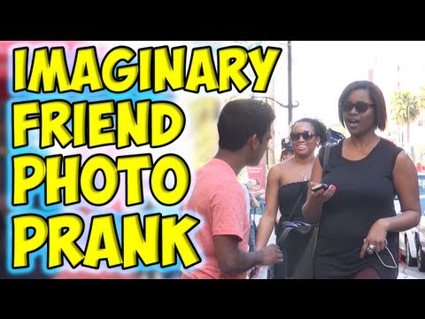 Imaginary Friend Photo Prank