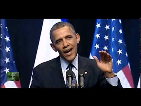 Heckler Interrupts Obama in Israel