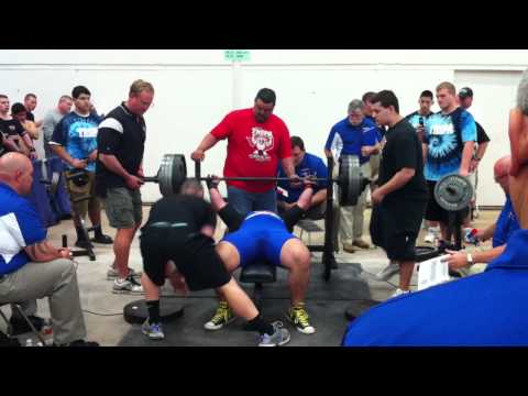 Matt Poursoltani All time bench press record