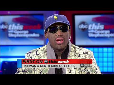 Rodman Discusses Trip To North Korea