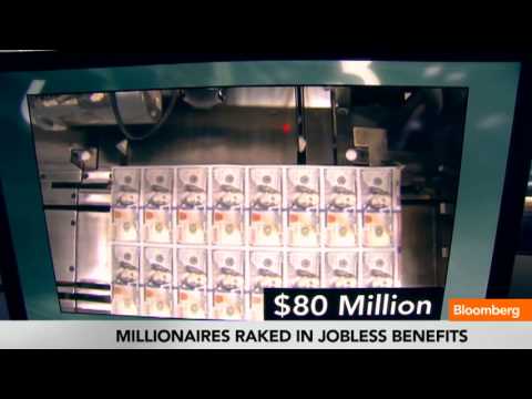 Millionaires Collected $80M in Jobless Benefits During Recession