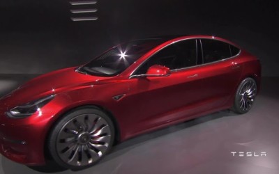 Tesla Reveals the “Model 3”